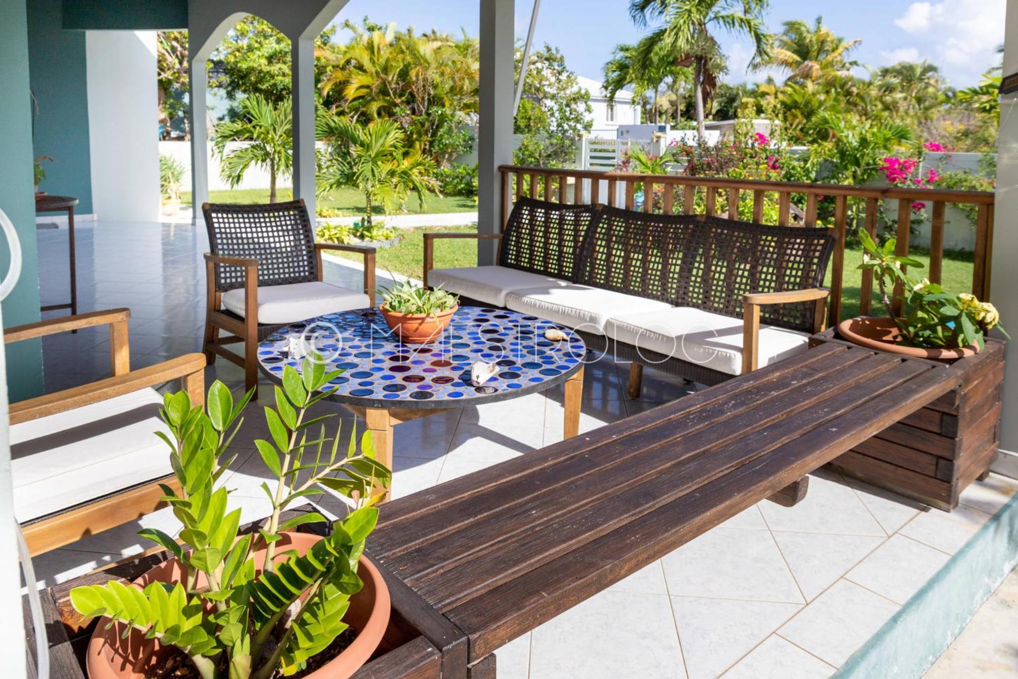 Villa L'Artist En Bord De Mer Avec Piscine Privee Sainte-Rose Kültér fotó